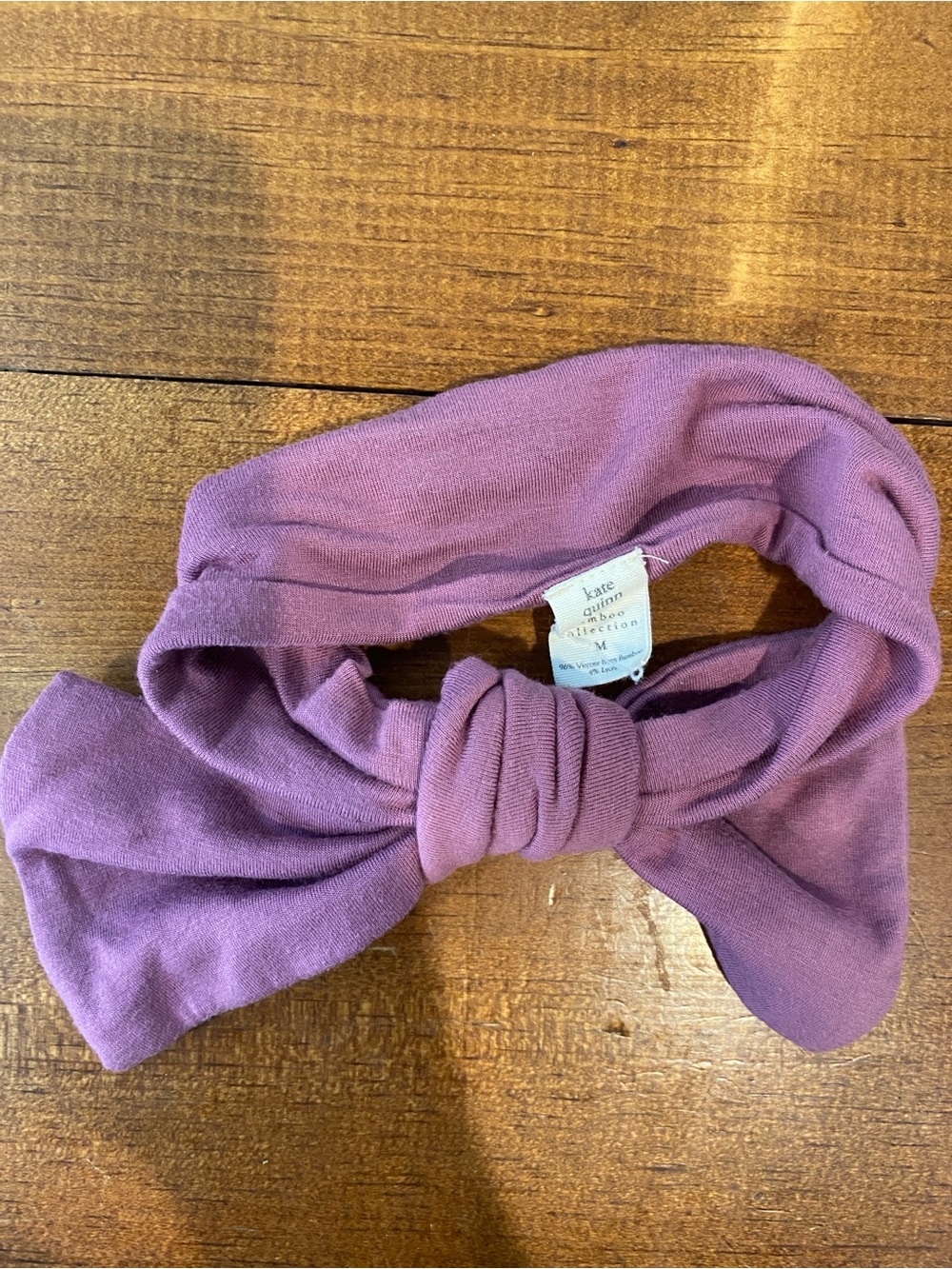 Kate Quinn Bamboo Knot Headband - Purple